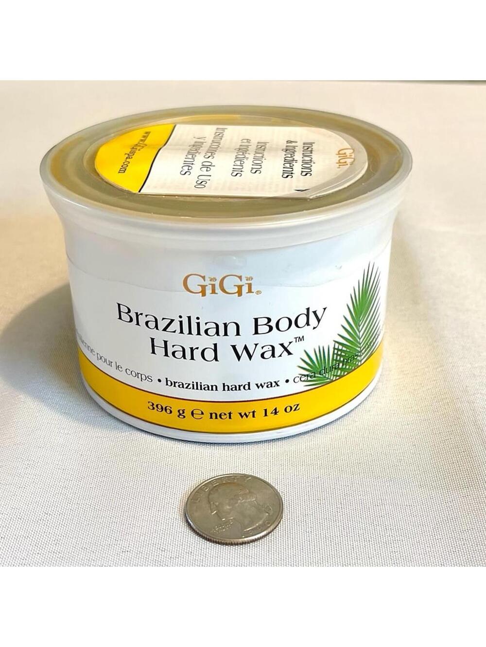 New - Gigi Brazilian Body Hard Wax (14 oz)